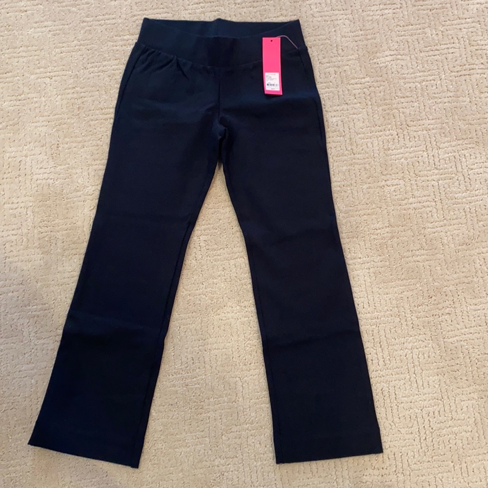 Lilly Pulitzer Mia Crop Flare Ponte Pant Size S